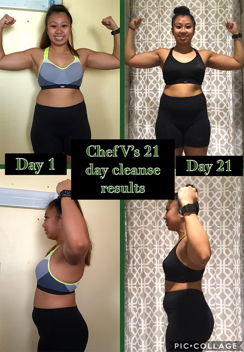Angelica's cleanse results