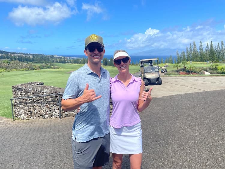 Veronica and Brandon in Hawaii