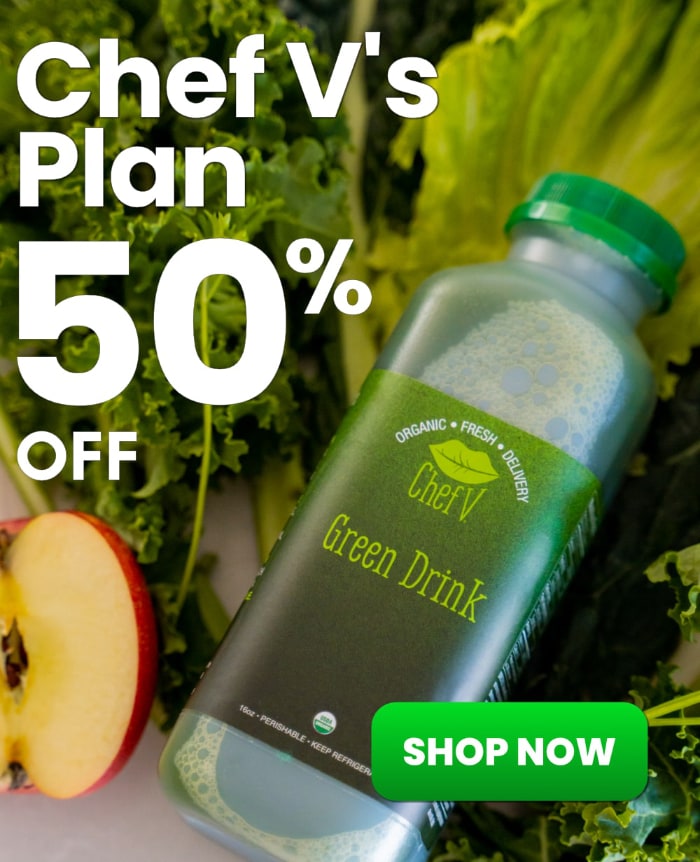 green drink 50% off