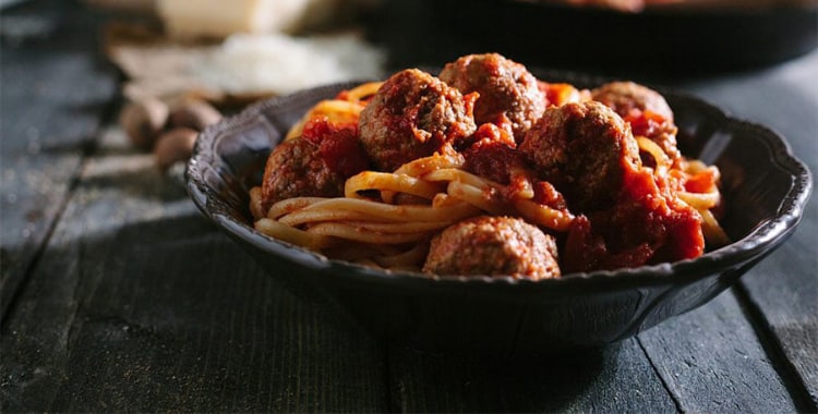 MANLY Spaghetti and Meatballs