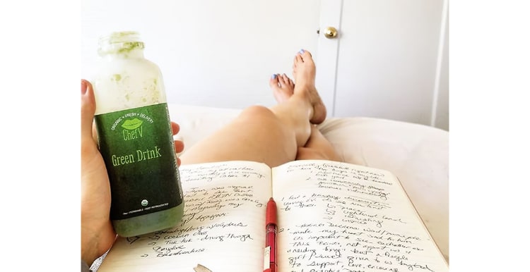 lounging with Green Drink