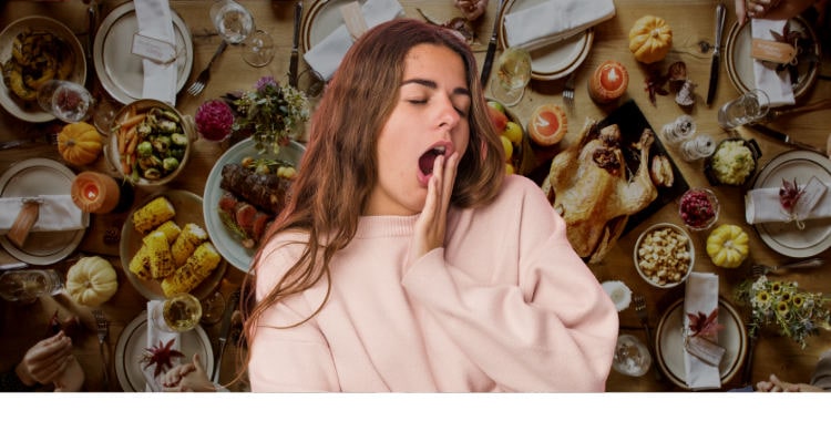 Thanksgiving Food Coma? 5 Natural Drinks to Snap Out of It
