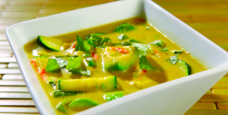Green Curry with Avocado