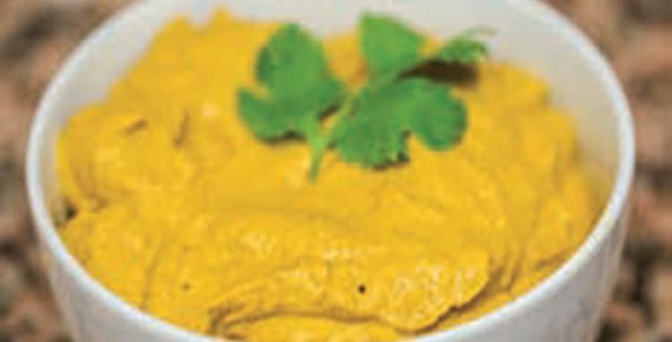 Spicy Golden Pumpkin Hummus