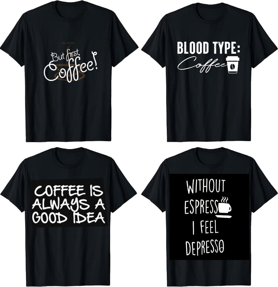 coffee t-shirts