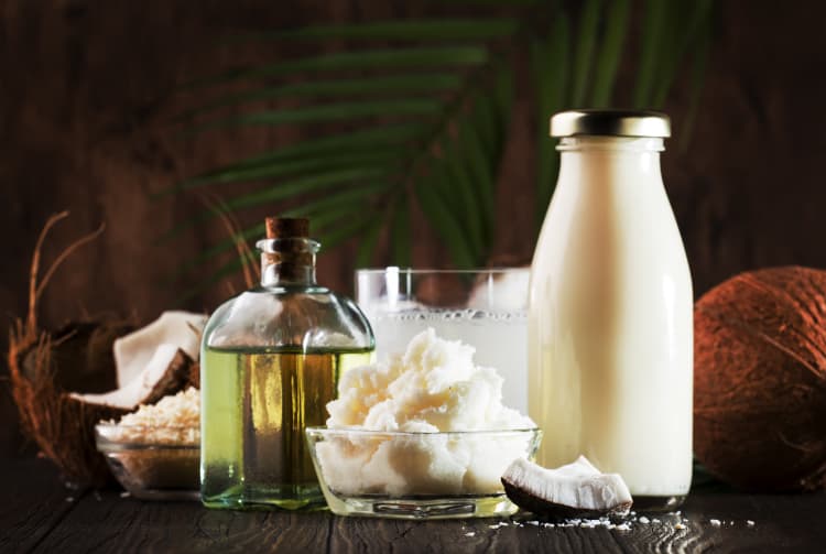 mct oil and coconut products