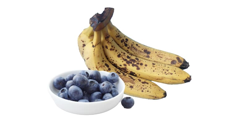 banana blue smoothie